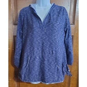 Soft Surroundings Hooded Lightweight Sweatshirt